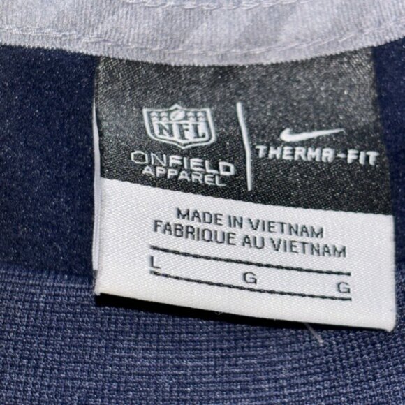 NFL New England Patriots Nike  Therma-Fit  2pc Sweatshirt Joggers Men's SzL EUC - Picture 5 of 12